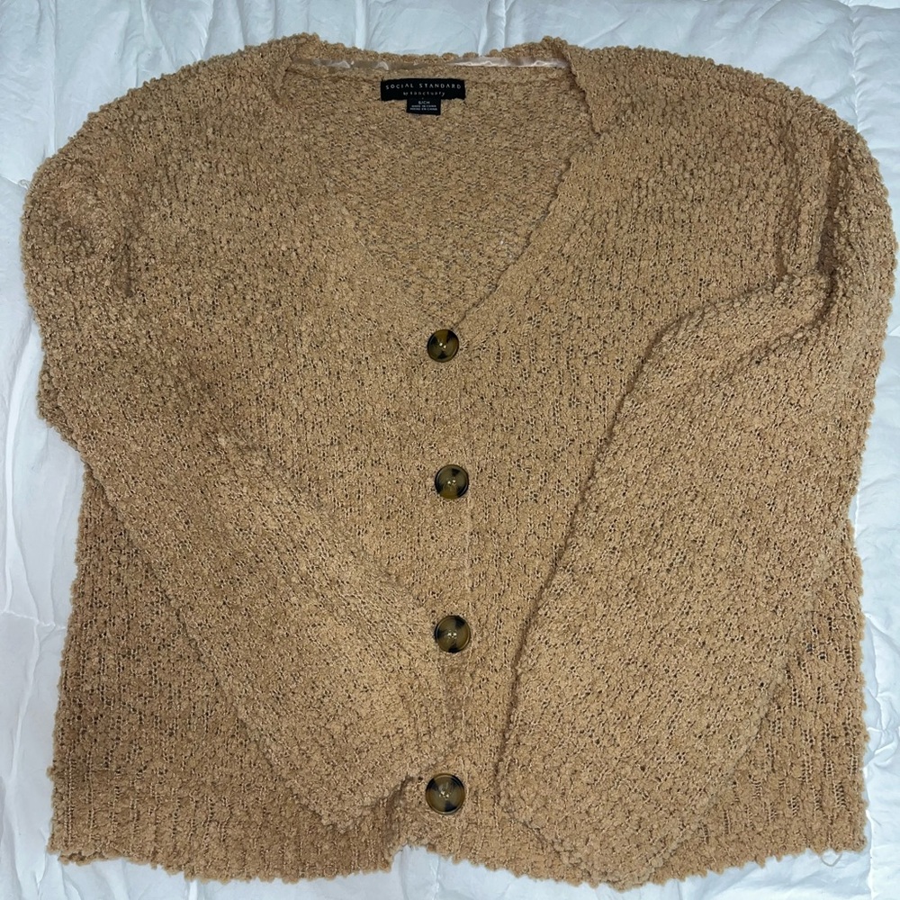 Teddy Sweater Cardigan